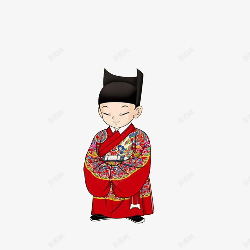 明朝宫廷内侍服png免抠素材_新图网 https://ixintu.com 卡通太监 古代太监 古风服装 宦官 宫廷内侍服 明朝太监 明朝官员 明朝服饰