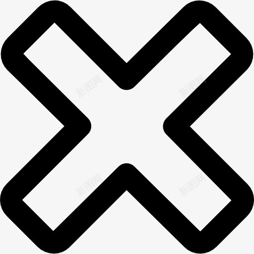 交叉大纲符号图标png_新图网 https://ixintu.com 交叉 十字架 标志 概述 符号 精美UI 象征