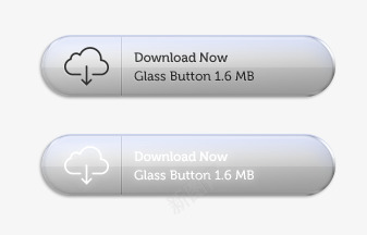 玻璃透明UI按钮图标png_新图网 https://ixintu.com UI 下载 图标 按钮 透明
