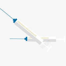 注射器卡通图素材