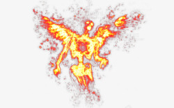 燃烧的翅膀图片火焰人高清图片