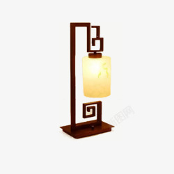 棕色灯笼创意古风灯具高清图片