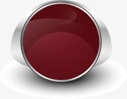 血量球圆形简约游戏UI高清图片