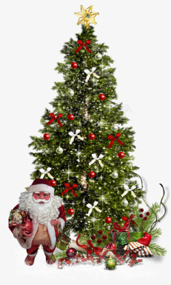 一棵圣诞树一棵圣诞树高清图片