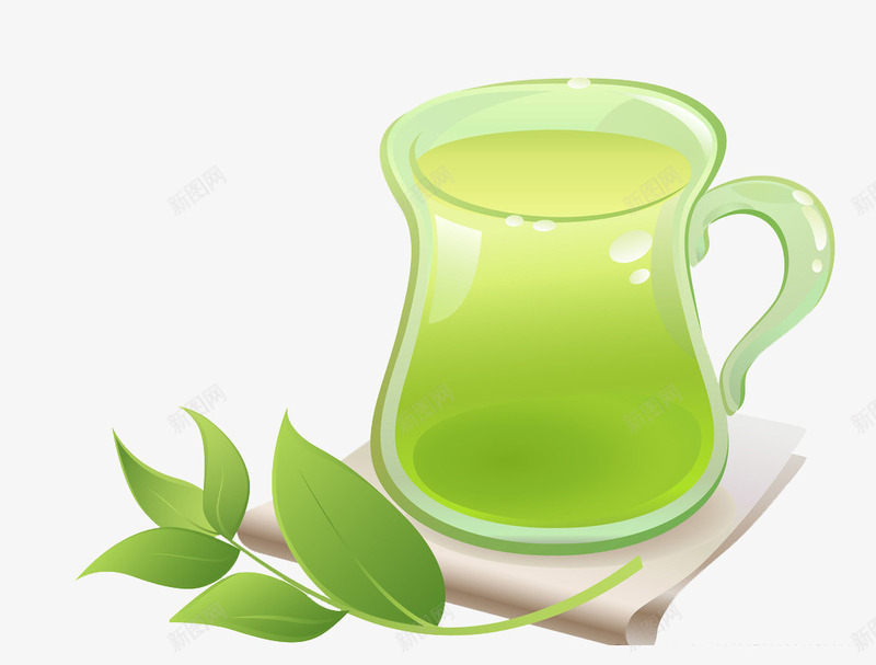 绿色茶饮png免抠素材_新图网 https://ixintu.com 绿色 绿色茶水素材 茶 茶水