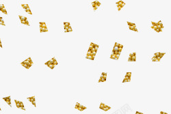 金色碎片金闪色碎纸高清图片