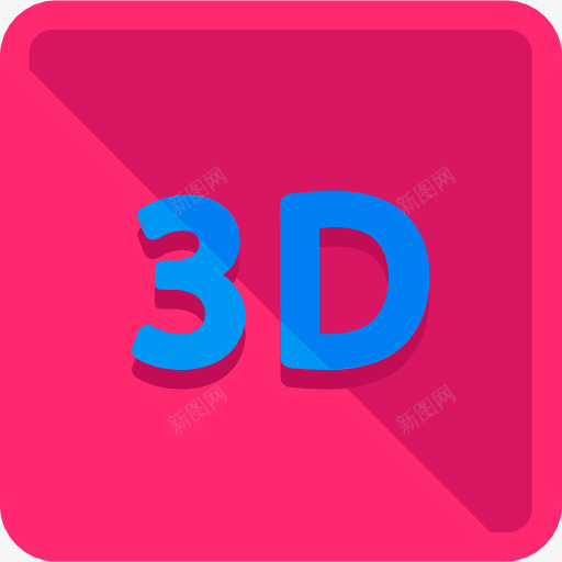 3d图标png_新图网 https://ixintu.com 3DUI 多媒体选项 按钮 效果