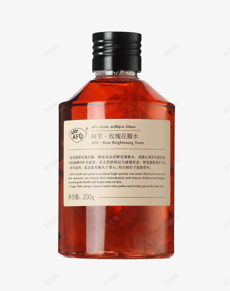 阿芙玫瑰花瓣水png免抠素材_新图网 https://ixintu.com 产品实物 化妆品 玫瑰花瓣水 美妆 阿芙