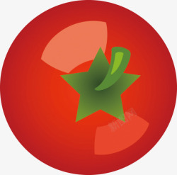 手绘感恩节食物卡通西红柿高清图片