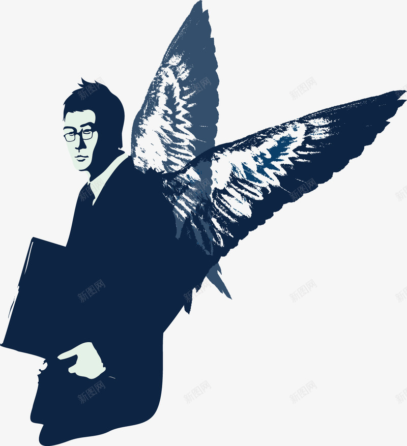 飞翔的男人png免抠素材_新图网 https://ixintu.com 天使翅膀 带翅膀的男人 张开翅膀 有翅膀的人 羽毛 翅膀 翅膀图片 翱翔 飞翔的男人 飞翔的翅膀 高空飞翔 鸟类翅膀
