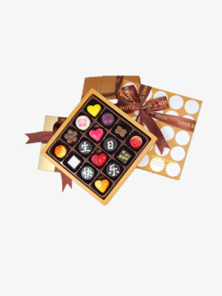 巧克力包装巧克力礼盒高清图片