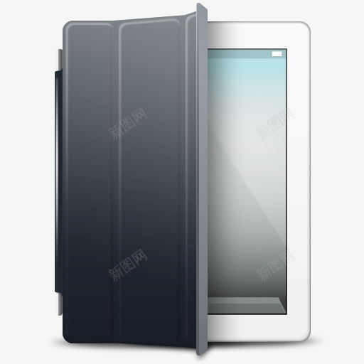 iPad白色黑色封面图标png_新图网 https://ixintu.com black computer cover hardware ipad tablet white 封面 平板电脑 电脑 白色的 硬件 黑色的