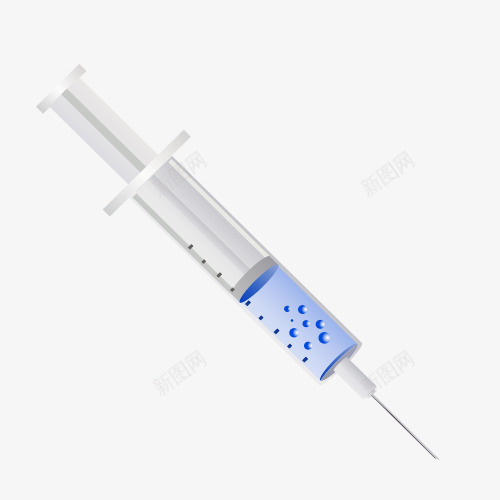 打针注射器卡通图png免抠素材_新图网 https://ixintu.com 中医西医 化疗 化疗卡通图 化疗矢量图 医生医用医院 医疗科技 打针 研究药物治疗