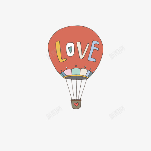 love热气球片png免抠素材_新图网 https://ixintu.com love 卡通 手绘 热气球 素材
