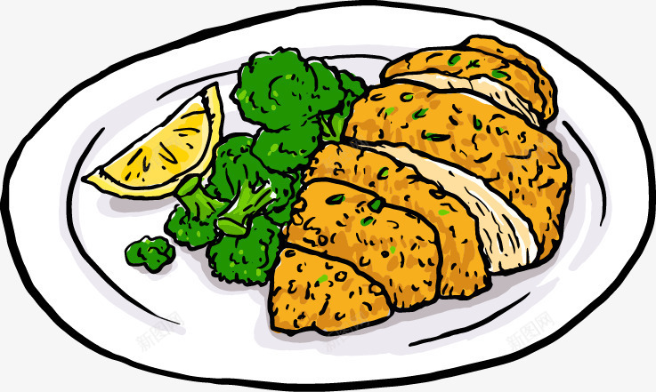 卡通手绘精致食品鸡肉卷png免抠素材_新图网 https://ixintu.com 卡通 快餐 手绘 料理 西餐 食品 鸡肉