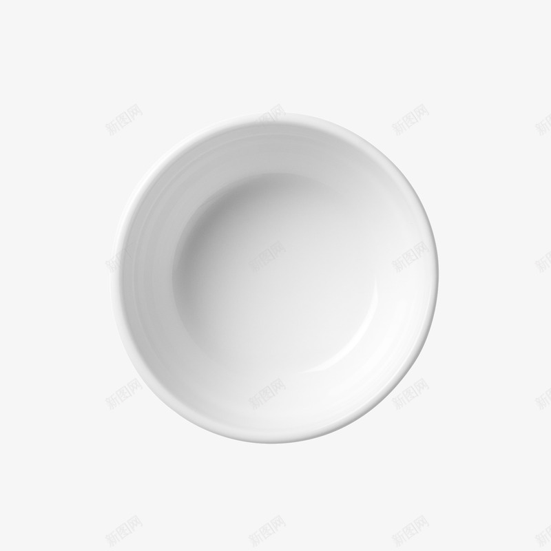 白色磁盘png免抠素材_新图网 https://ixintu.com 俯视 光泽 反光 圆形 白色 质感 阴影 陶瓷