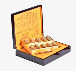 鲍鱼精品海鲜礼盒包装素材