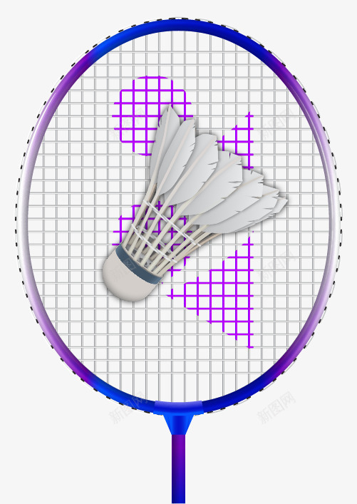 羽毛球矢量图ai免抠素材_新图网 https://ixintu.com 网拍 羽毛球 羽毛球拍 矢量图