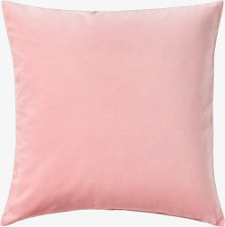 粉色抱枕产品实物素材
