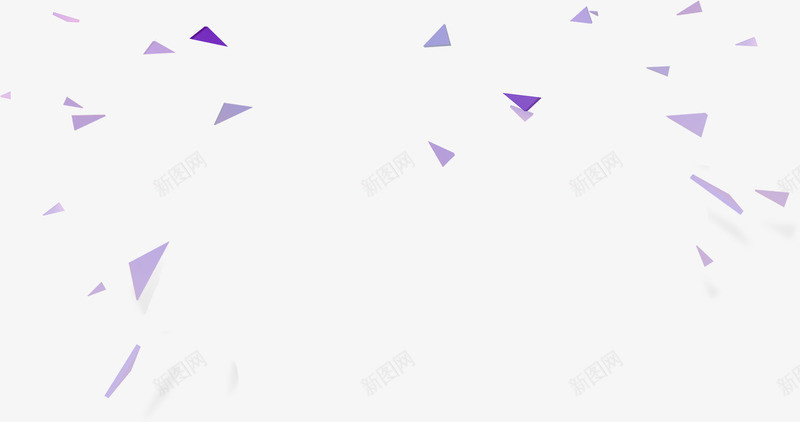 紫色清新碎片漂浮png免抠素材_新图网 https://ixintu.com 免抠PNG 清新 漂浮素材 碎片 紫色