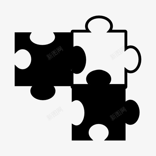 拼图碎片图标png_新图网 https://ixintu.com puzzle 拼图