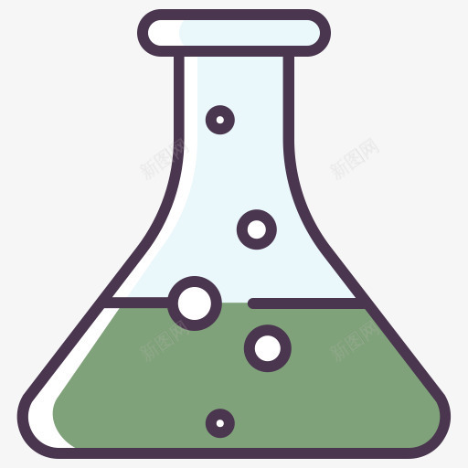 化学瓶液体科学线的颜色组合2png免抠素材_新图网 https://ixintu.com Chemical flask liquid science 化学 液体 瓶 科学