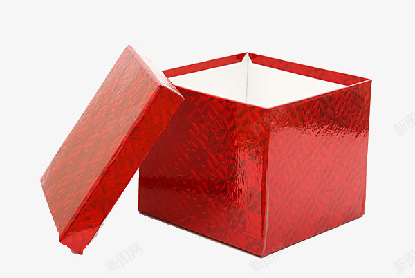 大红色的礼盒png免抠素材_新图网 https://ixintu.com 包装 开盖礼盒 盒子 礼物 红色的礼盒 装饰