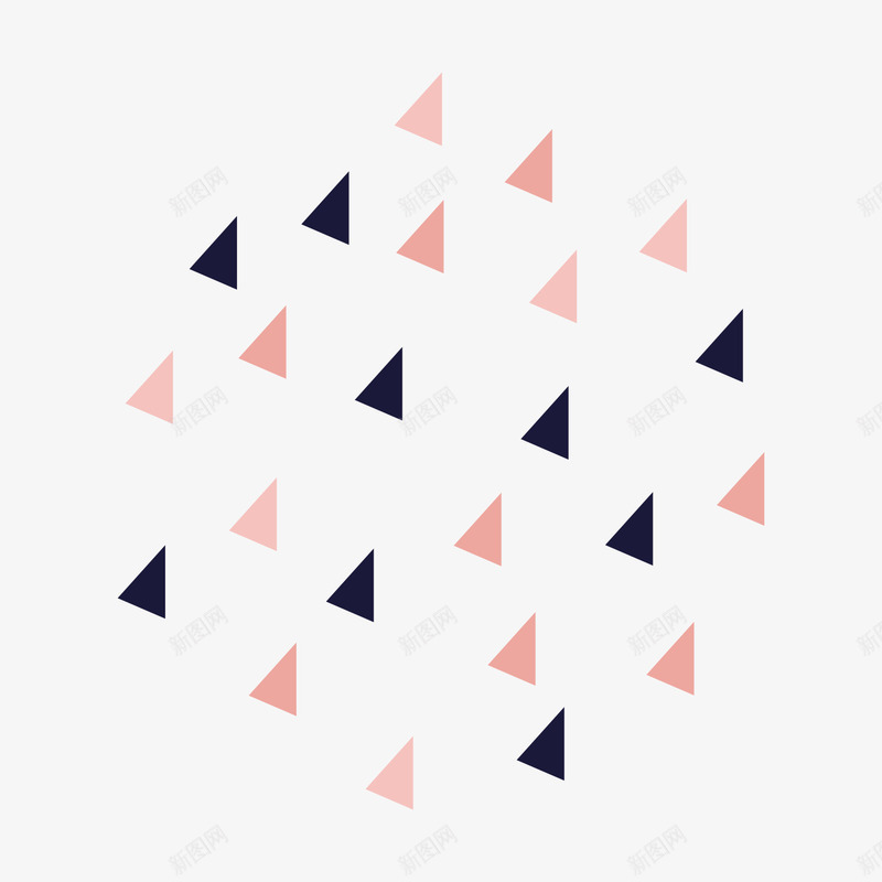 灰色几何三角形元素矢量图图标eps_新图网 https://ixintu.com 三角形 几何 创意 卡通图标 商务 圆弧 氛围 灰色 矢量图