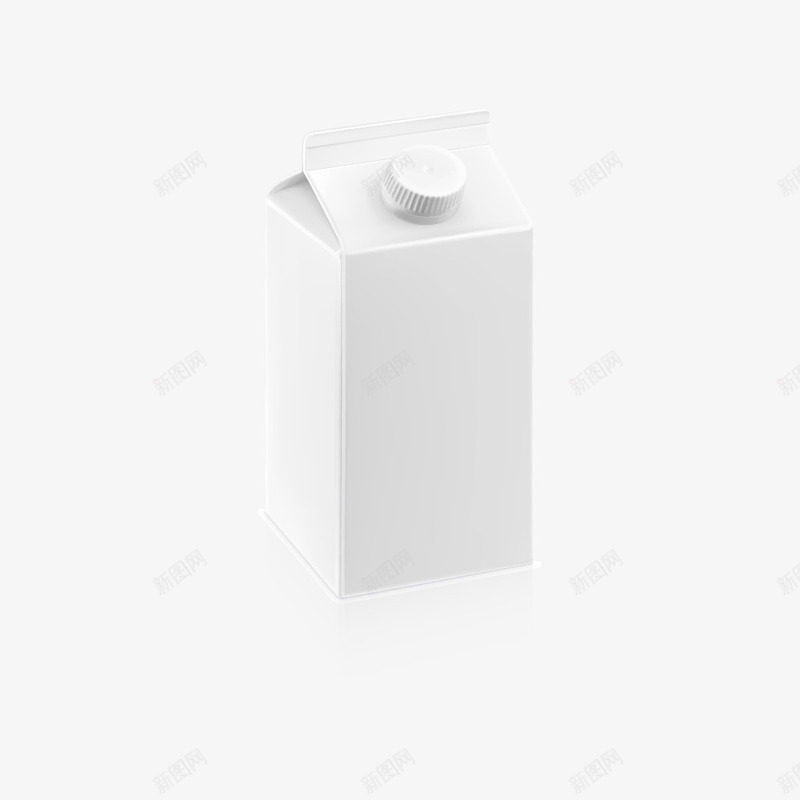 牛奶盒子png免抠素材_新图网 https://ixintu.com 包装盒 牛奶盒子 盒子 礼物 纸盒