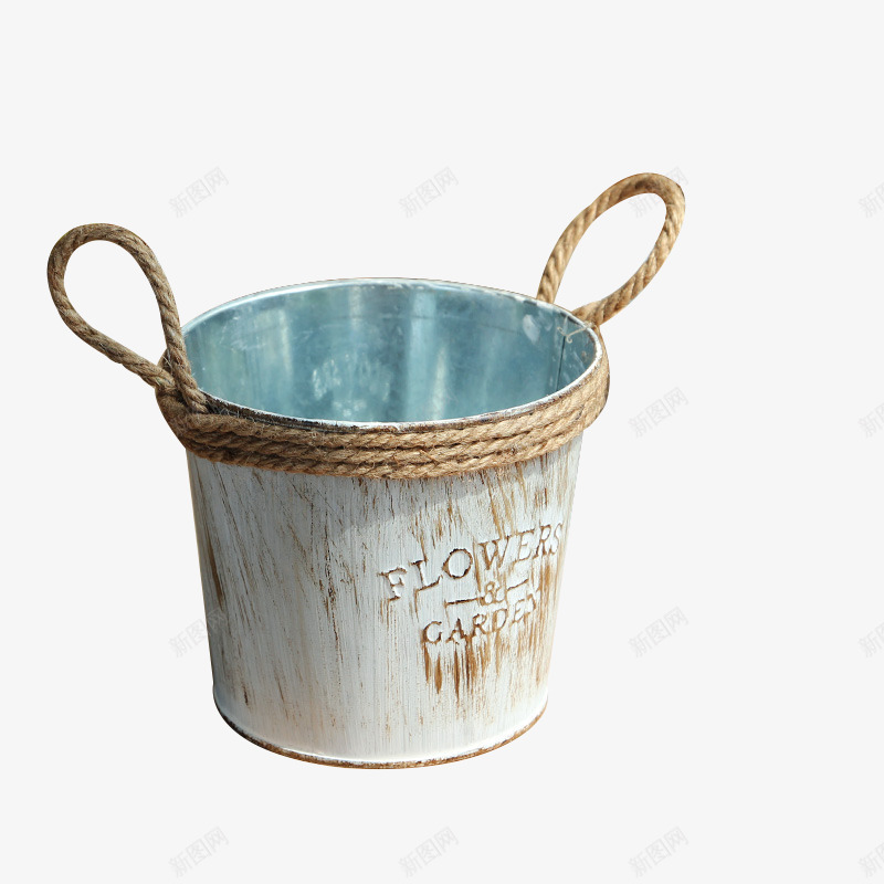 复古小铁桶png免抠素材_新图网 https://ixintu.com 做旧水桶 复古工艺桶 小铁桶 提水桶 铁桶