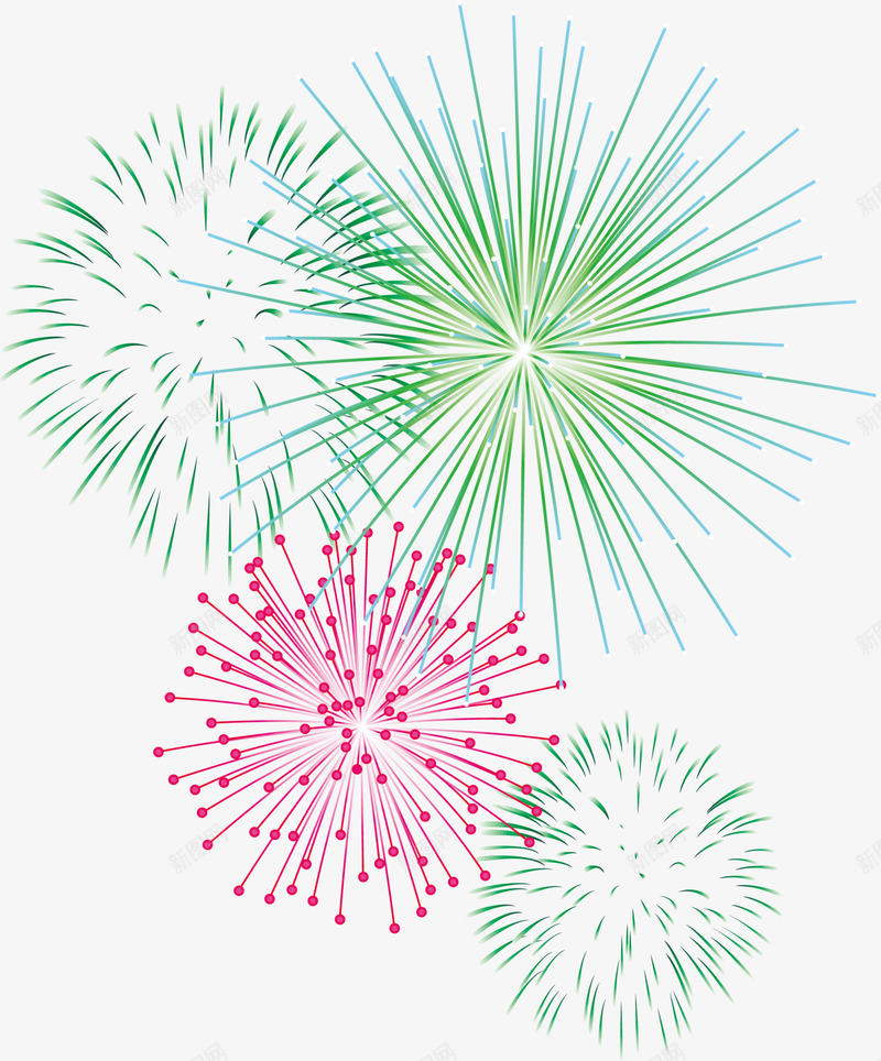 春节密集多彩烟花png免抠素材_新图网 https://ixintu.com 多彩烟花 密集烟花 春节烟花 烟花绽放 燃放烟火 燃放烟花 礼花