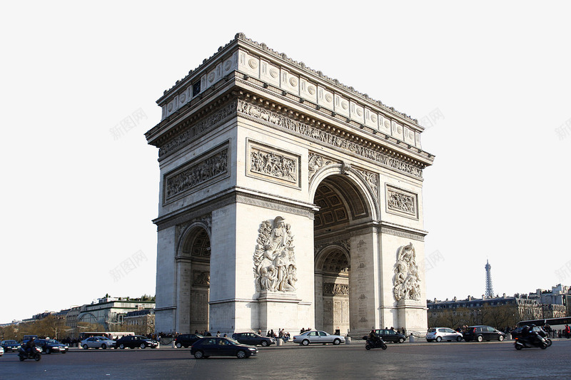 法国凯旋门png免抠素材_新图网 https://ixintu.com 名胜古迹 旅游风景 法国旅游 法国风情 著名建筑