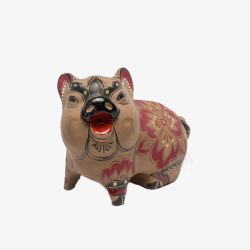 陶瓷艺术字可爱的小猪高清图片