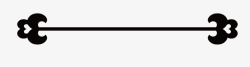 梦幻花纹分割线矢量图素材