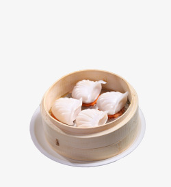 实物下午茶虾饺素材
