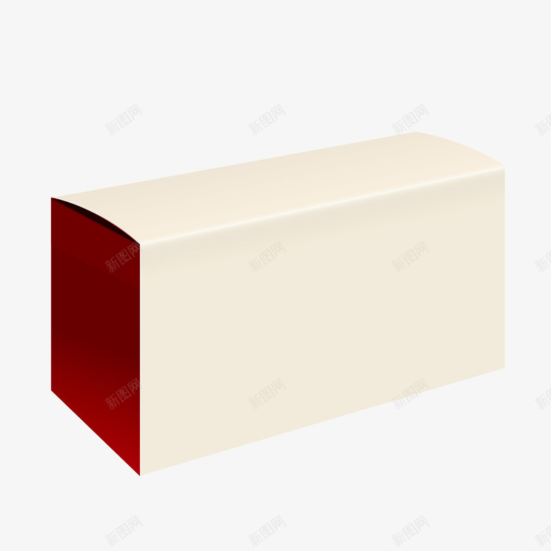 红色的盒子png免抠素材_新图网 https://ixintu.com 包装盒子 展示图 展示盒 纸盒展开图库 纸盒库 纸盒设计图 设计图库
