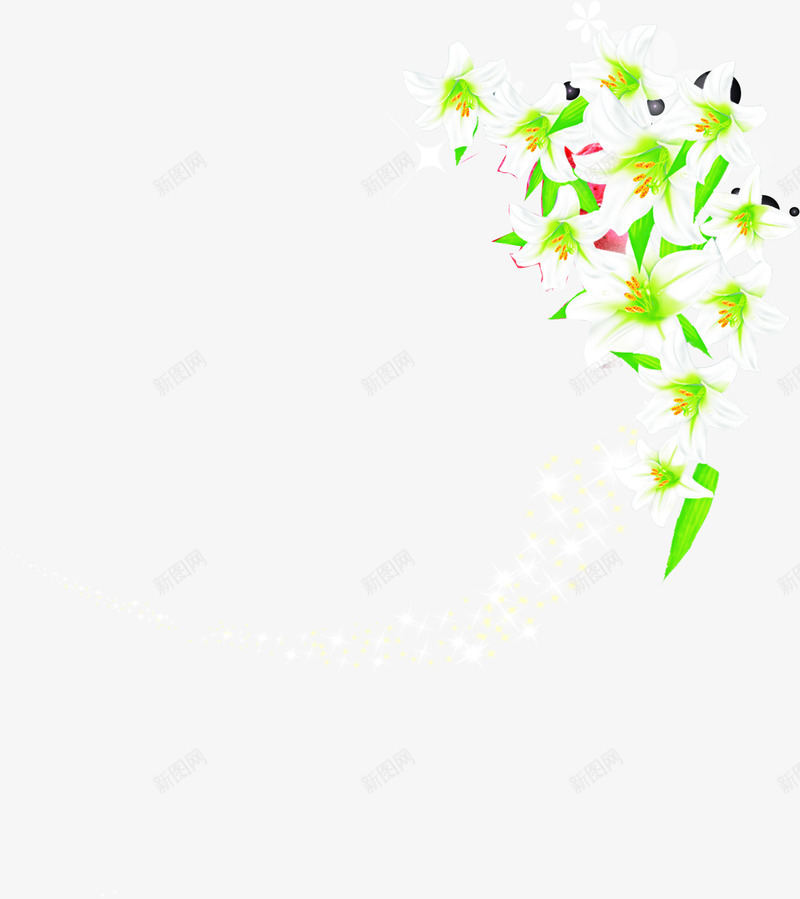摄影手绘花朵效果图png免抠素材_新图网 https://ixintu.com 摄影 效果图 花朵 设计