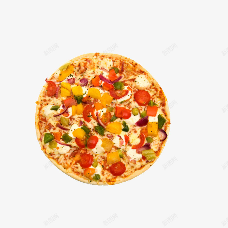 圆形的披萨饼png免抠素材_新图网 https://ixintu.com 吃的 披萨 披萨饼 饼