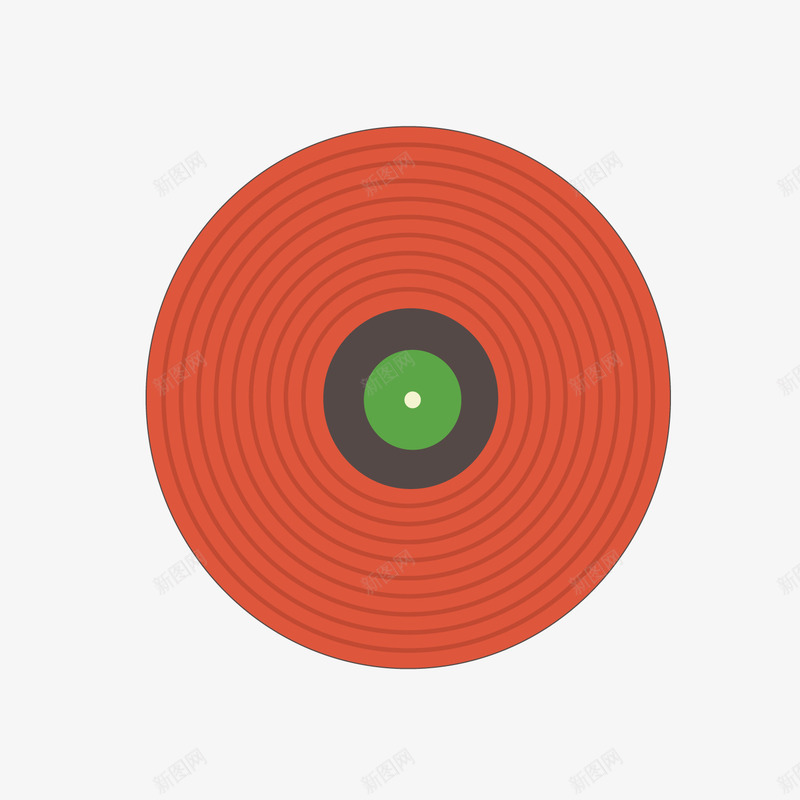 红色圆形纹理cd元素png免抠素材_新图网 https://ixintu.com CD专区 光泽 卡通插画 商务 圆形 圆点 播放 红色 纹理 质感 音乐