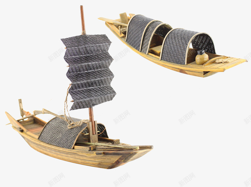 复古小木船png免抠素材_新图网 https://ixintu.com PNG 中国风 中国风图片 复古 小木船