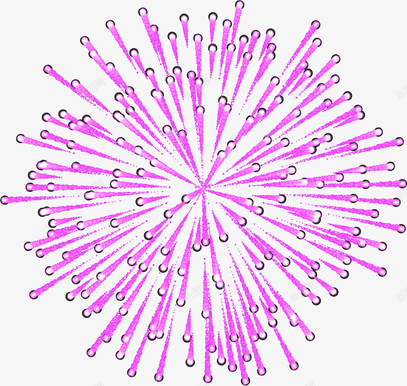 新年美丽紫色烟花png免抠素材_新图网 https://ixintu.com 新年烟花 烟花爆竹 燃放烟火 燃放烟花 礼花 紫色烟花 美丽烟花