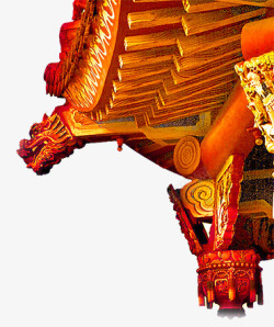 中国风古代屋檐素材