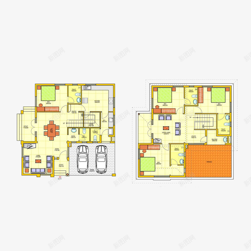 柔和风格室内平面效果图png免抠素材_新图网 https://ixintu.com 室内平面效果图 室内设计平面效果图 布置图 平面布局图 平面效果图 彩色平面 彩色平面图 房屋平面图 柔和风格