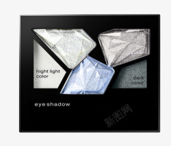 立体眼影钻石面眼影盒高清图片