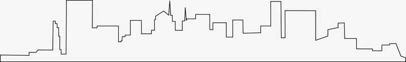简笔画城市图标png_新图网 https://ixintu.com 城市 城市建筑图 城市线框 建筑 手绘城市图 曲线 线条 线绘 边框 都市