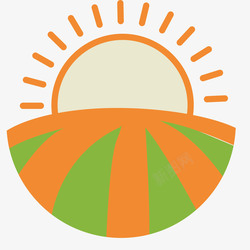 中影logo田地中式餐饮logo矢量图图标高清图片