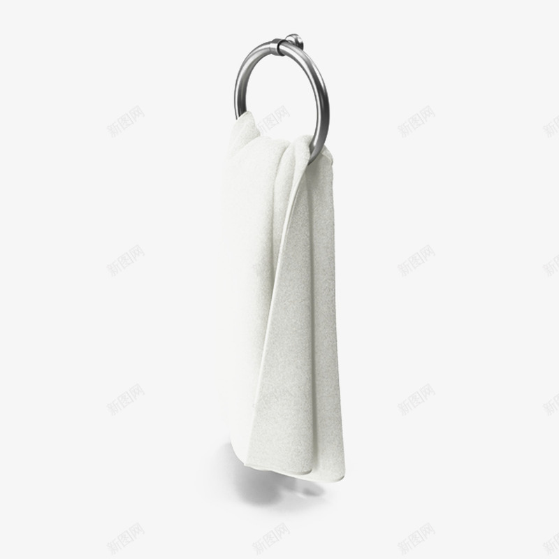 圆形的白色毛巾架子png免抠素材_新图网 https://ixintu.com 圆形 架子 毛巾 白色