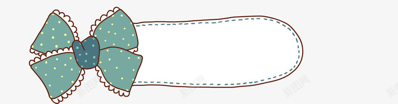 绿色卡通蝴蝶结头花海报背景png免抠素材_新图网 https://ixintu.com 卡通 头花 海报 绿色 背景 蝴蝶结