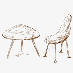 塑料凳子时尚椅子矢量图高清图片