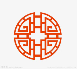 中式窗花素材